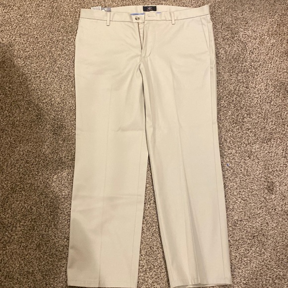 Dockers | Pants | Mens Dockers Signature Khaki Slim Fit Flat Front ...